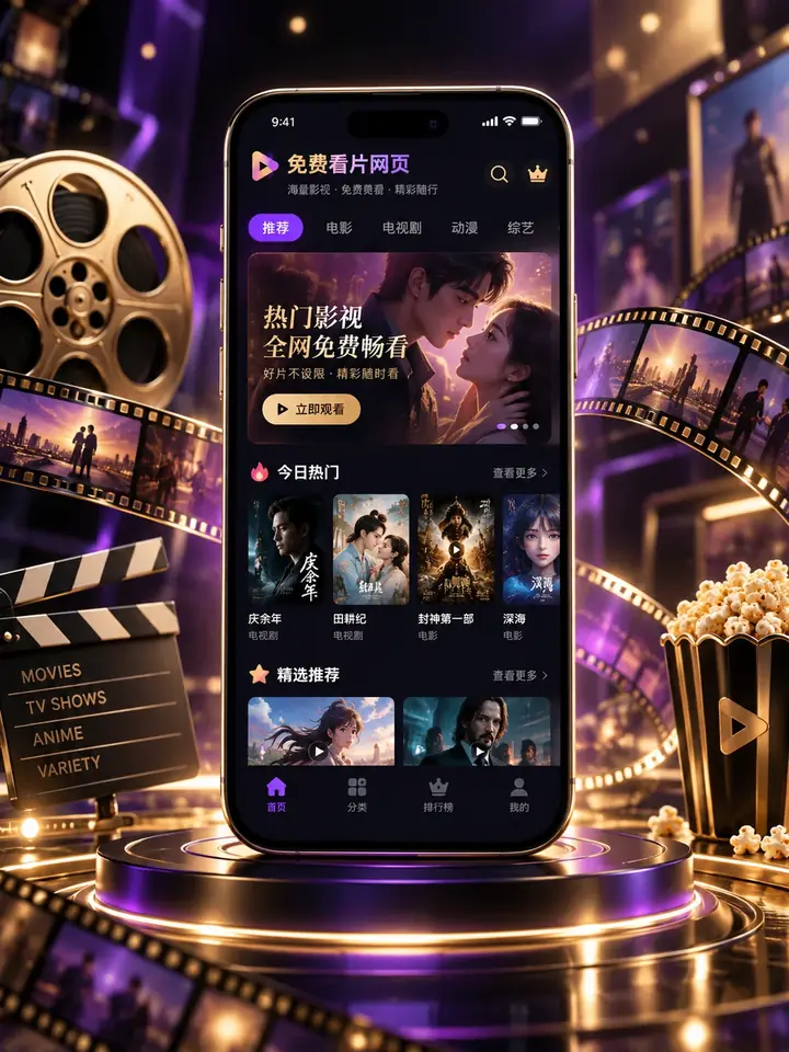 免费看片网页APP